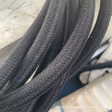 china gold supplier cotton braided hose hydraulic hose with NBR EPDM hose working pressure 10 bar